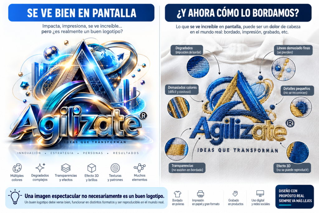 Un logo bonito no siempre es un buen logo
